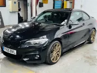 Used BMW 225 M Sport 224 HP (164 kW) 2015 Black Coupe
