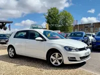 Used VW Golf VII Edition 110 HP (80 kW) 2017 White Hatchback