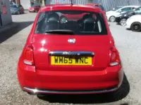 Used Fiat 500 Lounge 69 HP (50 kW) 2015 Red Hatchback