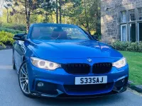 Used BMW 420 Cabriolet M Sport 2015 Blue Cabriolet