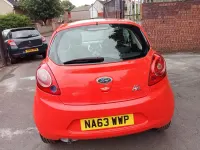 Used Ford Ka 69 HP (50 kW) 2013 Red Hatchback