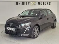 Used Peugeot 208 Active Premium 100 HP (73 kW) 2022 Black Hatchback