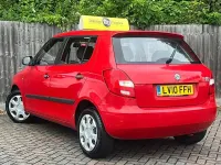 Used Skoda Fabia 2010 Red Hatchback