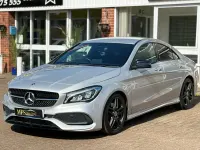 Used Mercedes CLA220 AMG line 2018 Silver Sedan