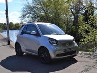 Used Smart ForTwo Cabrio Passion 71 HP (52 kW) 2017 Silver Cabriolet