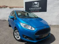 Used Ford Fiesta Zetec 2013 Blue Hatchback