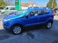 Used Ford Ecosport Zetec 2015 Blue SUV
