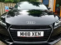 Used Audi TT S-Line 184 HP (135 kW) 2018 Black Coupe