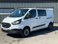 Used Ford Transit Custom 105 HP (77 kW) 2018 White Van