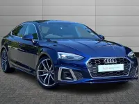 Used Audi A5 Sportback S-Line 201 HP (147 kW) 2024 Navarra blue Hatchback