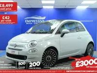 Used Fiat 500 Launch Edition 70 HP (51 kW) 2021 Grey Hatchback