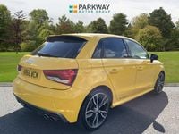 Used Audi S1 Comfort 231 HP (169 kW) 2016 Yellow Hatchback