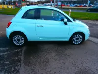 Used Fiat 500 Lounge 69 HP (50 kW) 2018 Green Hatchback