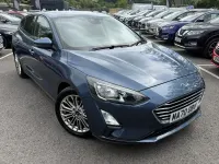 Used Ford Focus Titanium X 125 HP (91 kW) 2020 Blue Hatchback