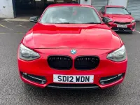 Used BMW 116 Sport Line 2012 Red Hatchback
