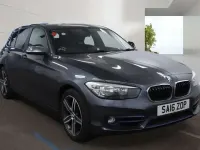 Used BMW 120 Sport Line 2016 Grey Hatchback