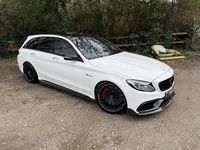Used Mercedes C63 AMG AMG 2017 White Estate