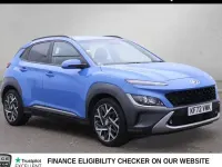 Used Hyundai Kona Premium 141 HP (103 kW) 2022 Blue SUV