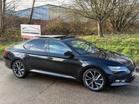 Used Skoda Superb SportLine 220 HP (161 kW) 2018 Black Hatchback