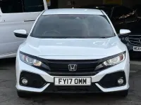 Begagnad Honda Civic SR 129 HK (94 kW) 2017 Vit Halvkombi