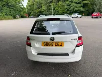 Used Skoda Fabia SE 2015 White Estate