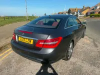 Käytetty Mercedes E220 2013 Harmaa Coupe - kaksiovinen