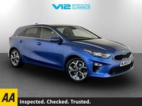 Used Kia Ceed 138 HP (101 kW) 2018 Blue Hatchback