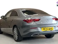 Used Mercedes CLA200 Executive 163 HP (119 kW) 2023 Mountain grey metallic Coupe