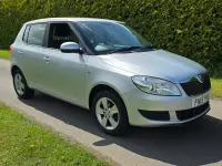 Used Skoda Fabia SE 2015 Silver Hatchback