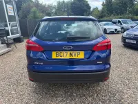 Used Ford Focus Titanium 125 HP (91 kW) 2017 Blue Estate