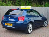 Używany BMW 118 Sport Line 2014 Niebieski Hatchback