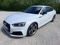 Used Audi A5 Sportback Black Edition 190 HP (139 kW) 2019 White Hatchback