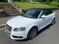 Used Audi A3 Cabriolet S-Line 105 HP (77 kW) 2011 White Cabriolet