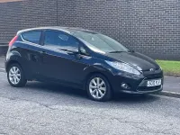 Used Ford Fiesta Zetec 82 HP (60 kW) 2010 Black Hatchback