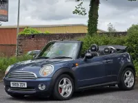 Used Mini Cooper Cabriolet 2009 Blue Cabriolet
