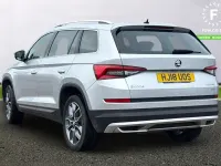 Używany Skoda Kodiaq Scout 4x4 2018 Srebrny SUV