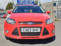 Used Ford Focus Zetec 2013 Red Hatchback