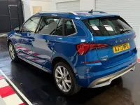 Used Skoda 110 R SE L Executive 2024 Blue Hatchback