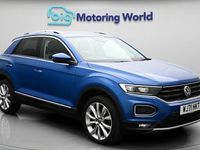 Used VW T-Roc SEL 150 HP (110 kW) 2021 Blue SUV