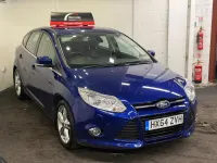 Used Ford Focus Titanium X 125 HP (91 kW) 2014 Blue Hatchback