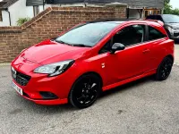 Used Vauxhall Corsa Edition 75 HP (55 kW) 2017 Red Hatchback