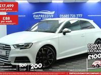 Used Audi S3 Sportback Comfort 310 HP (228 kW) 2017 White Hatchback