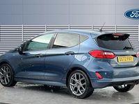 Used Ford Fiesta ST-Line 125 HP (91 kW) 2021 Blue Hatchback
