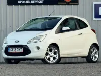 Used Ford Ka Metall 69 HP (50 kW) 2012 White Hatchback