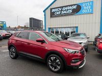 Used Vauxhall Grandland X Sport 130 HP (95 kW) 2018 Red SUV
