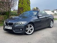 Used BMW 220 Sport Line 2015 Grey Cabriolet