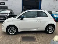 Used Fiat 500 Pop Star 69 HP (50 kW) 2017 White Hatchback