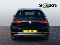 Used VW Golf VII SE 130 HP (95 kW) 2018 Black Hatchback