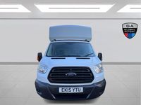 Used Ford Transit 125 HP (91 kW) 2015 White Cabriolet