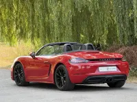 Used Porsche 718 Boxster 300 HP (220 kW) 2017 Red Cabriolet